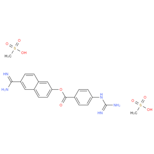 甲磺酸盐萘莫司他